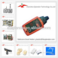 Waterproof plastic injection enclosure with PC+ABS